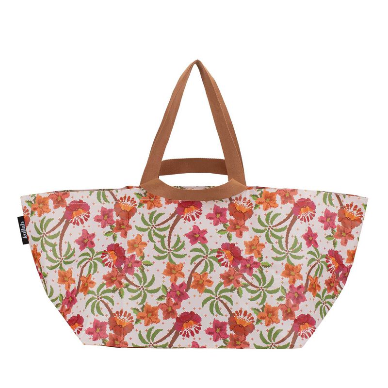 Kollab Beach Bag Hibiscus Retreat image number 0